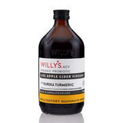 Willy's Organic Turmeric & Eureka Lemon Apple Cider Vinegar 500ml