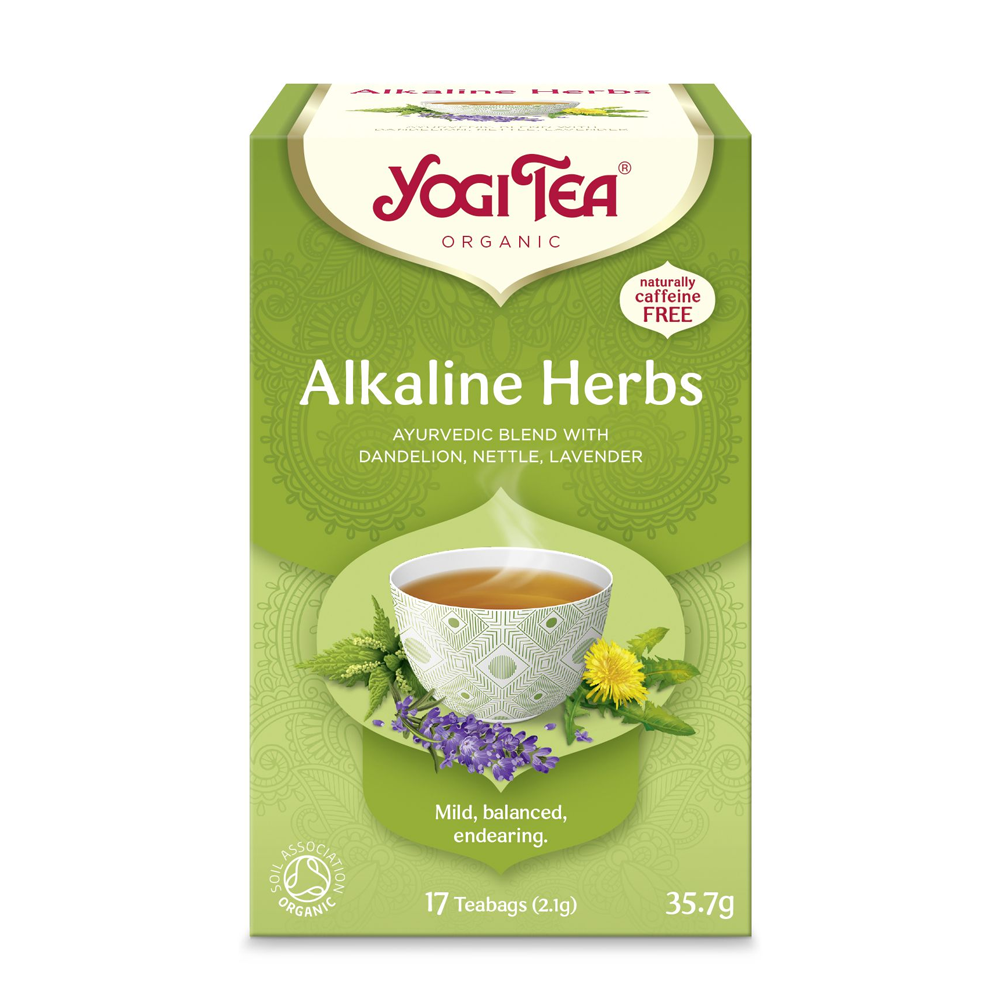 Yogi Tea Alkaline Herbs Org 17 Bags
