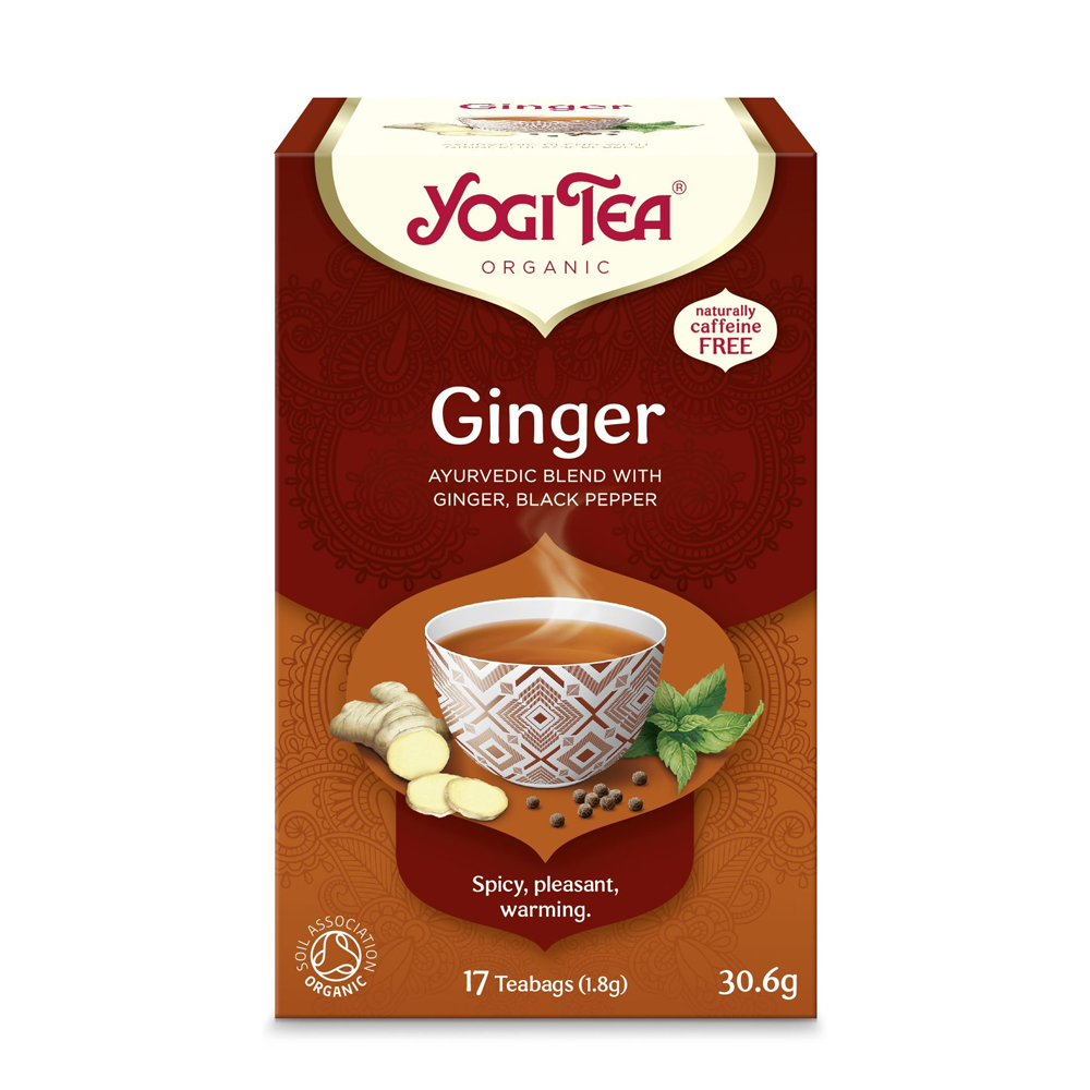 Yogi Tea Ginger Organic 17 Bags