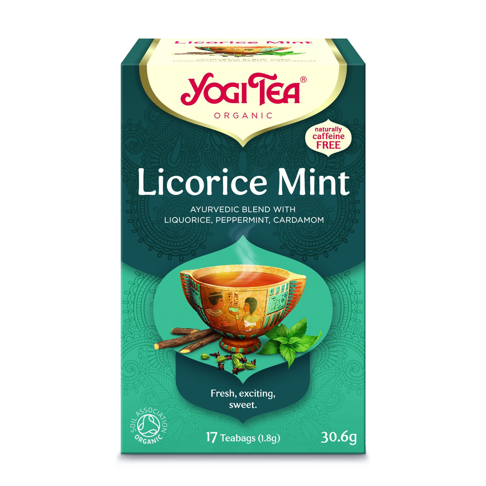 Yogi Tea Licorice Mint Org 17 Bags