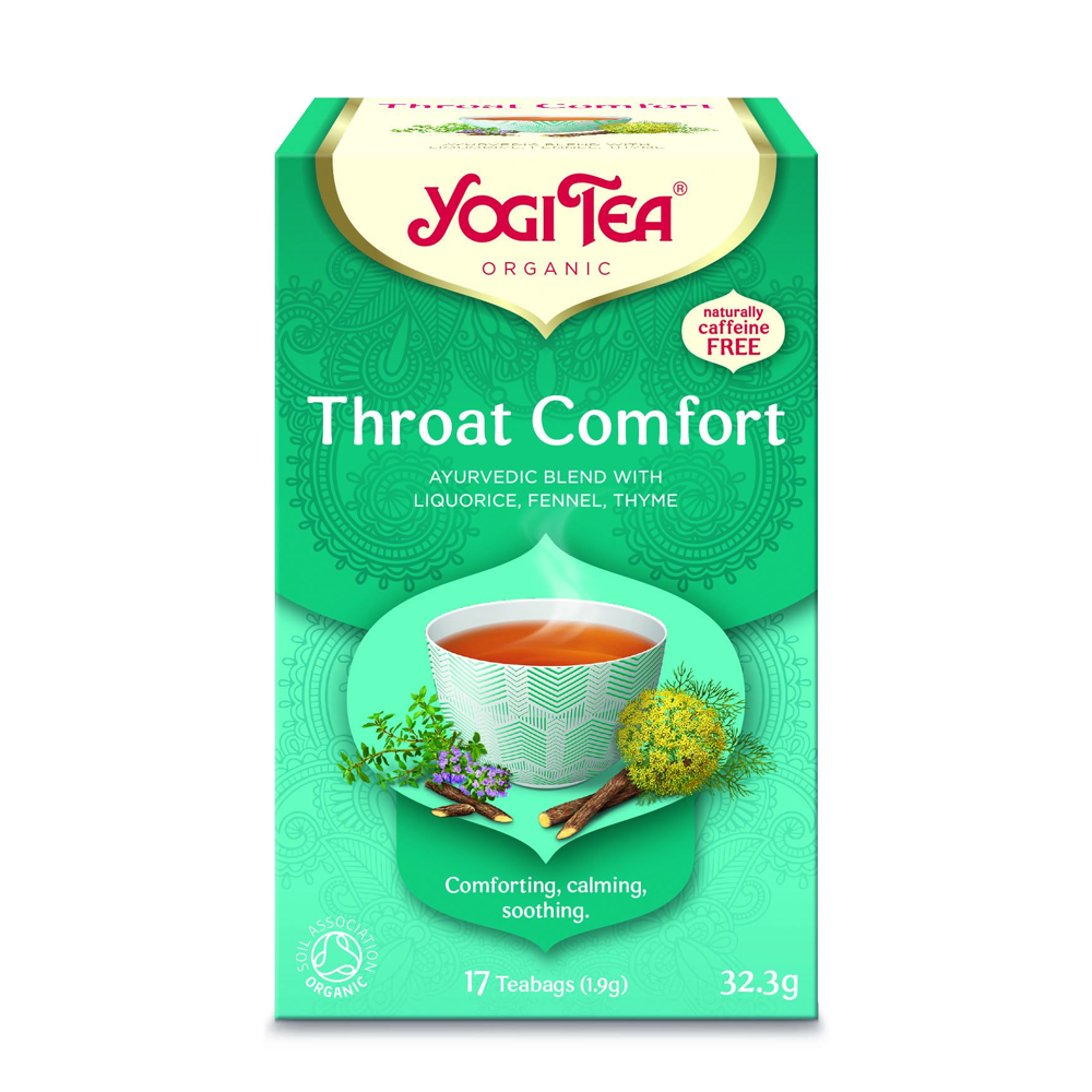 Yogi Tea Throat Comfort Org 17 Bags