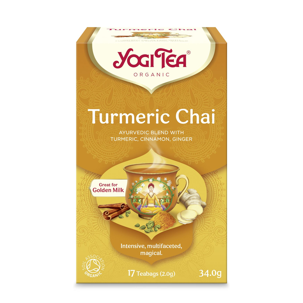 Yogi Tea Turmeric Chai Organic 17 Bags