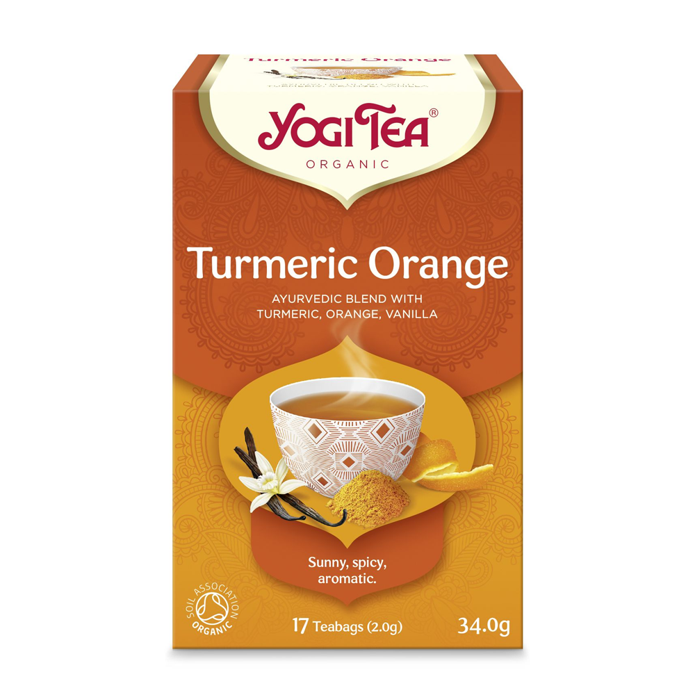 Yogi Tea Turmeric Orange Org 17 Bags